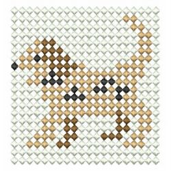 Mosaic Animals 2 03 machine embroidery designs