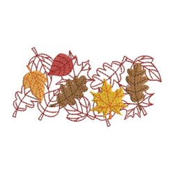 Assorted Leaves 02 machine embroidery designs