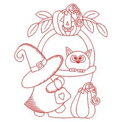 Redwork Monthly Baskets 10(Lg) machine embroidery designs