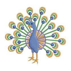 Stunning Peacocks 04 machine embroidery designs