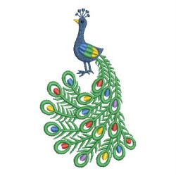 Stunning Peacocks 05 machine embroidery designs