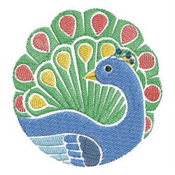 Stunning Peacocks 06 machine embroidery designs