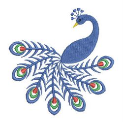 Stunning Peacocks 09 machine embroidery designs