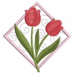 Tulips In Bloom machine embroidery designs
