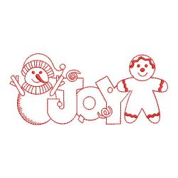 Redwork Merry Christmas 2 09(Lg) machine embroidery designs
