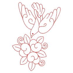 Redwork Doves(Lg) machine embroidery designs