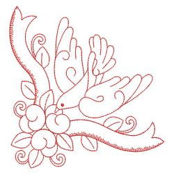 Redwork Doves 10(Lg) machine embroidery designs