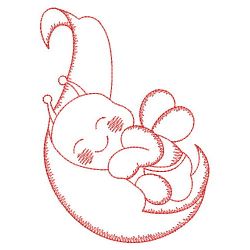 Redwork Adorable Baby 1 04(Sm) machine embroidery designs