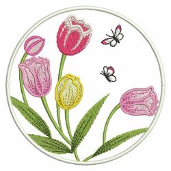 Tulip 08 machine embroidery designs