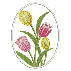 Tulip 09 machine embroidery designs