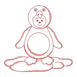 Redwork Baby Cuties 01(Md) machine embroidery designs