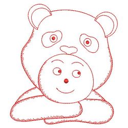 Redwork Baby Cuties 08(Md) machine embroidery designs
