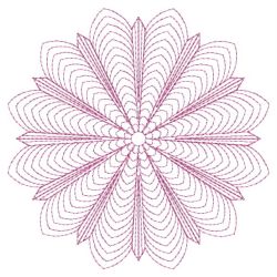 Rippled Floral Elegance 2 05(Md) machine embroidery designs