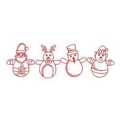 Redwork Merry Christmas 3(Lg) machine embroidery designs