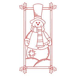 Redwork Merry Christmas 3 07(Sm) machine embroidery designs