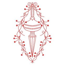 Redwork Merry Christmas 3 09(Md) machine embroidery designs