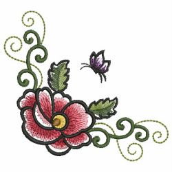 Poppies 04 machine embroidery designs
