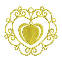 Heart Ornaments 2 10 machine embroidery designs