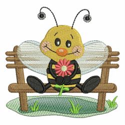 Busy Bees In Garden 07
