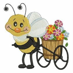 Busy Bees In Garden 08