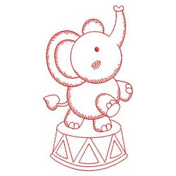 Redwork Circus Animals(Lg) machine embroidery designs