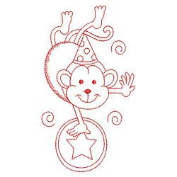 Redwork Circus Animals 02(Sm) machine embroidery designs