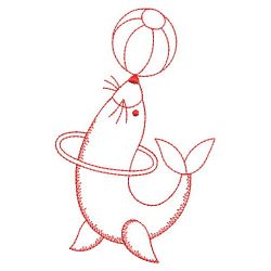 Redwork Circus Animals 11(Lg)