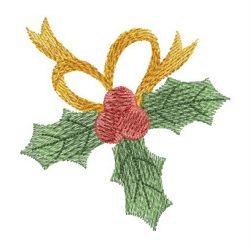 Watercolor Christmas Ornaments 06 machine embroidery designs
