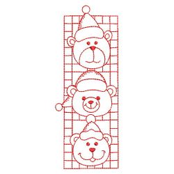 Redwork Merry Christmas 5 01(Md) machine embroidery designs