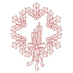 Redwork Merry Christmas 5 05(Lg) machine embroidery designs