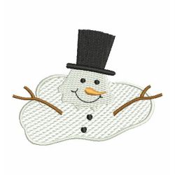 Assorted Snowman 07 machine embroidery designs