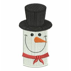 Assorted Snowman 10 machine embroidery designs