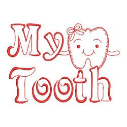 Redwork Tooth Fairy(Md) machine embroidery designs