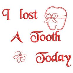 Redwork Tooth Fairy 05(Lg)