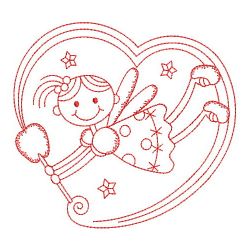 Redwork Tooth Fairy 13(Sm) machine embroidery designs