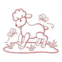 Redwork Cute Critters 1(Lg) machine embroidery designs