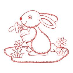 Redwork Cute Critters 1 06(Sm) machine embroidery designs