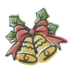 Christmas Bells 5 machine embroidery designs