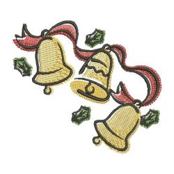Christmas Bells 5 10 machine embroidery designs