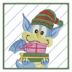 Christmas Critters 03 machine embroidery designs