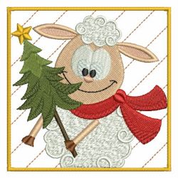 Christmas Critters 04 machine embroidery designs