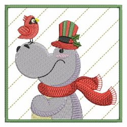 Christmas Critters 05 machine embroidery designs