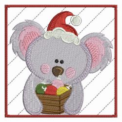 Christmas Critters 09 machine embroidery designs