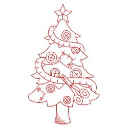 Redwork Crafty Christmas 07(Lg) machine embroidery designs