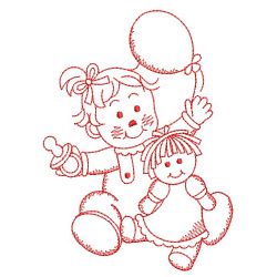 Redwork Adorable Baby 4 04(Md) machine embroidery designs