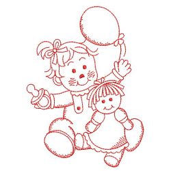 Redwork Adorable Baby 4 04(Sm) machine embroidery designs