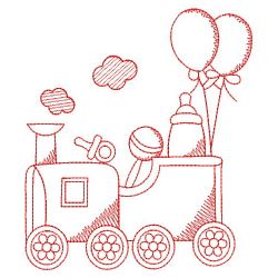 Redwork Baby Toys 04(Lg) machine embroidery designs