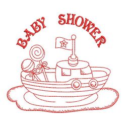 Redwork Baby Toys 06(Sm) machine embroidery designs