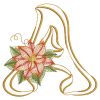 Christmas Poinsettia Alphabet(Sm)