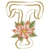 Christmas Poinsettia Alphabet 20(Sm)